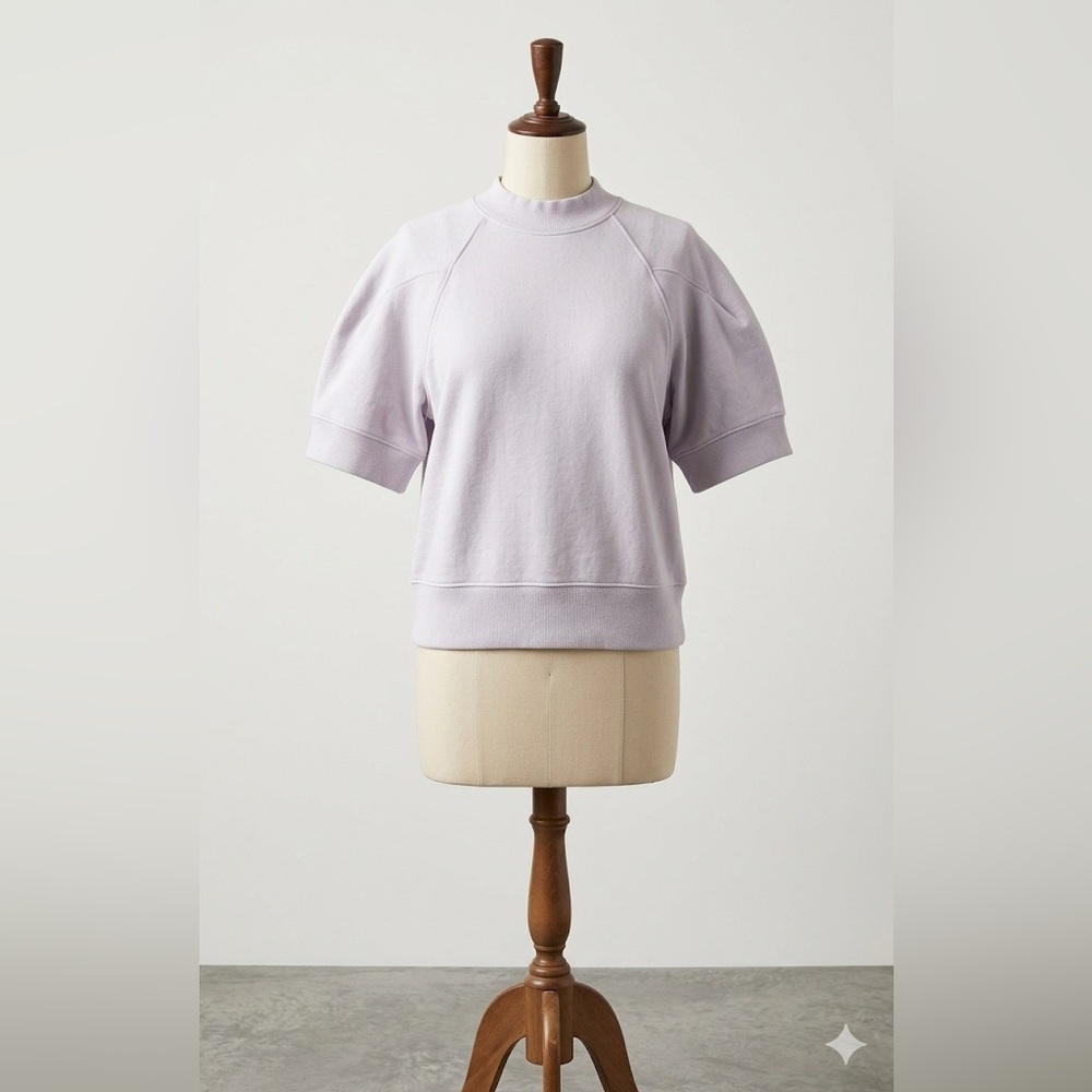 AGOLDE Round Shoulder Sweatshirt 100% Cotton Sz XS NWOT